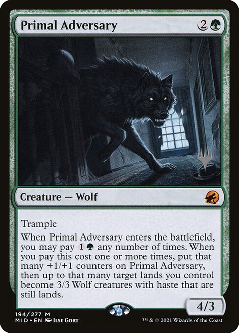 Primal Adversary (PMID) (Foil) (#194p)