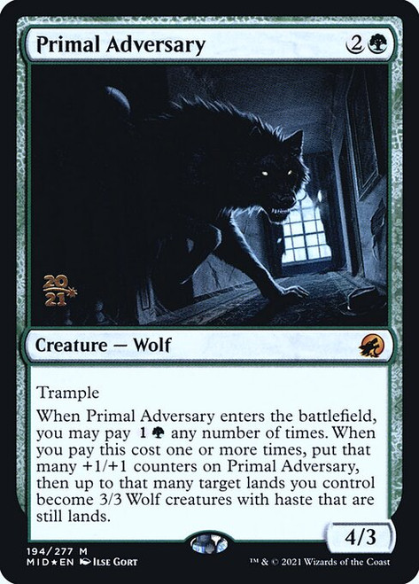 Primal Adversary (PMID) (Foil) (#194s)