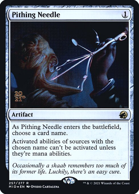 Pithing Needle (PMID) (Foil) (#257s)