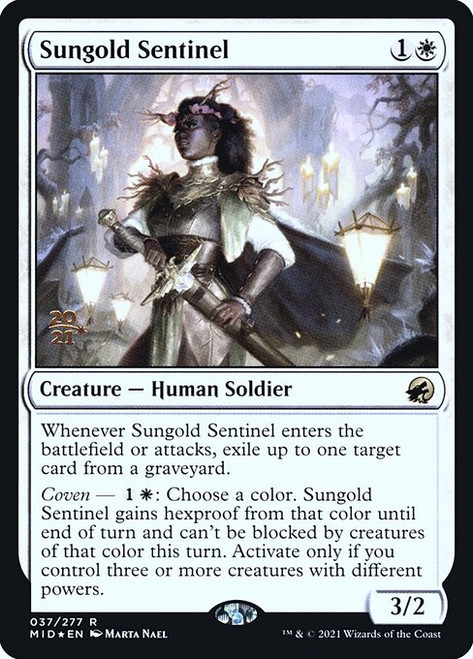 Sungold Sentinel (PMID) (Foil) (#37s)
