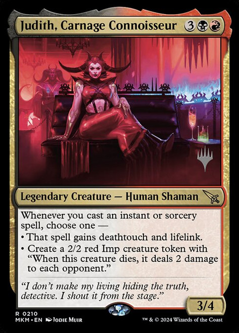 Judith, Carnage Connoisseur (PMKM) (#210p)