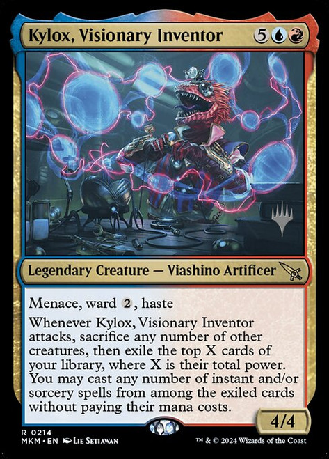 Kylox, Visionary Inventor (PMKM) (Foil) (#214p)