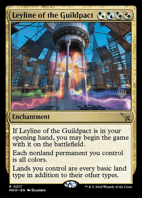 Leyline of the Guildpact (PMKM) (Foil) (#217p)