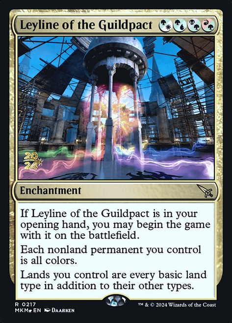 Leyline of the Guildpact (PMKM) (Foil) (#217s)