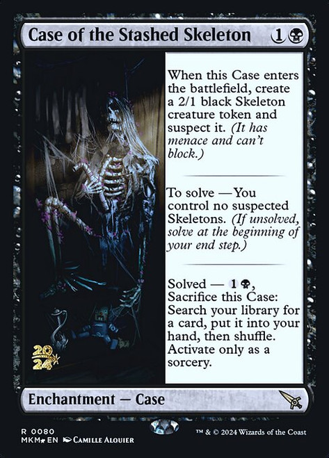 Case of the Stashed Skeleton (PMKM) (Foil) (#80s)