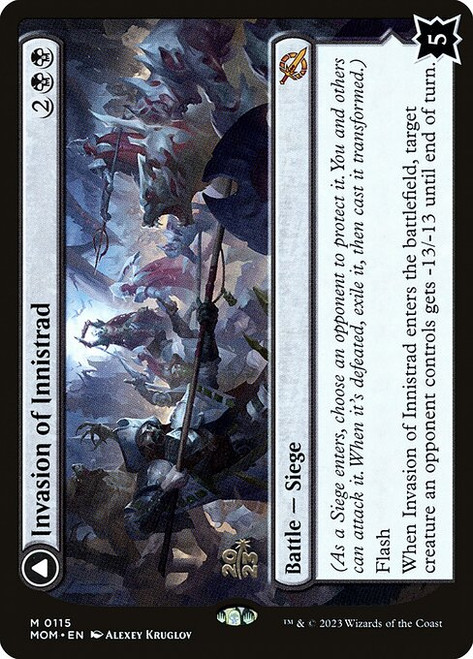 Invasion of Innistrad // Deluge of the Dead (PMOM) (Foil) (#115s)