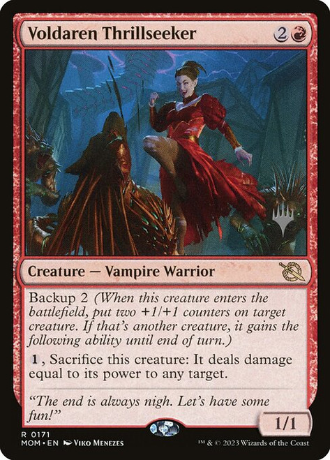 Voldaren Thrillseeker (PMOM) (Foil) (#171p)