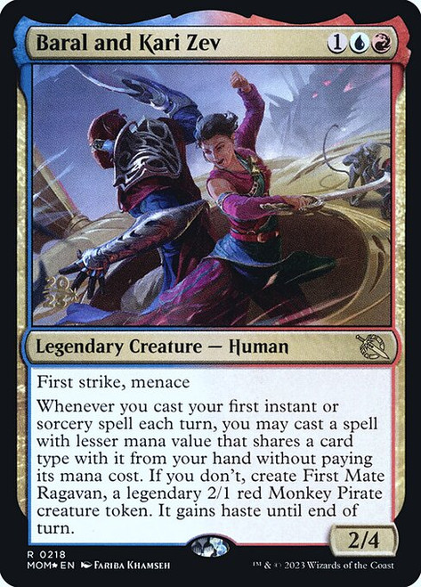 Baral and Kari Zev (PMOM) (Foil) (#218s)