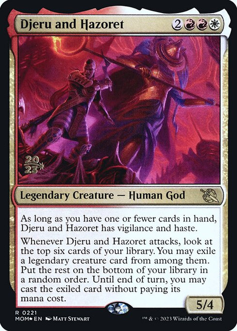 Djeru and Hazoret (PMOM) (Foil) (#221s)