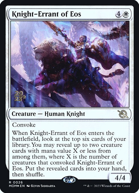 Knight-Errant of Eos (PMOM) (Foil) (#26s)