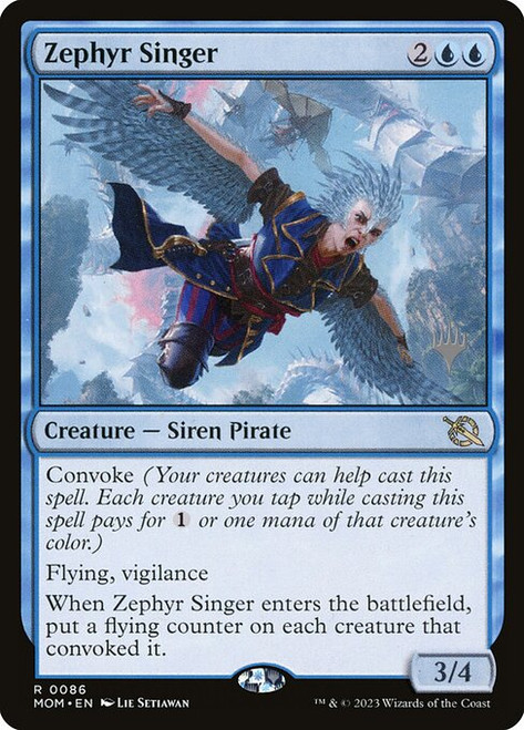 Zephyr Singer (PMOM) (Foil) (#86p)