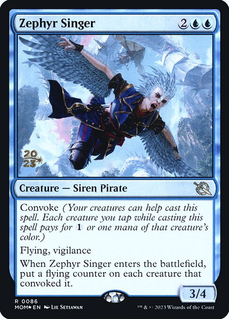 Zephyr Singer (PMOM) (Foil) (#86s)