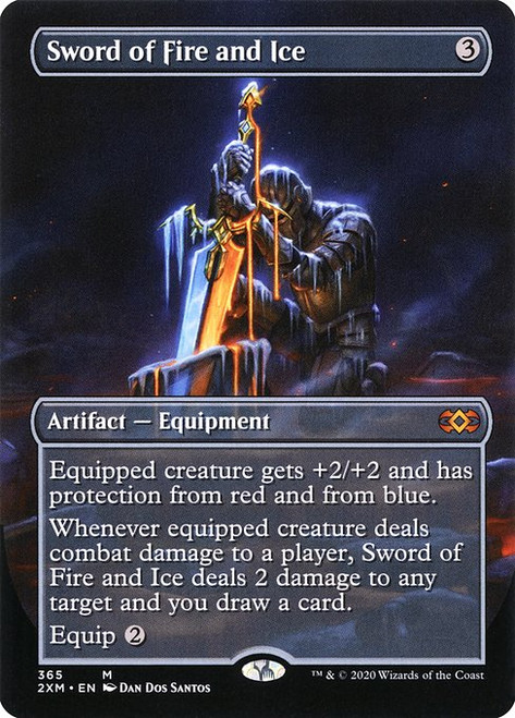 Sword of Fire and Ice (2XM) (Borderless) (#365) Sword of Fire and Ice (2XM) (Borderless) (#365)