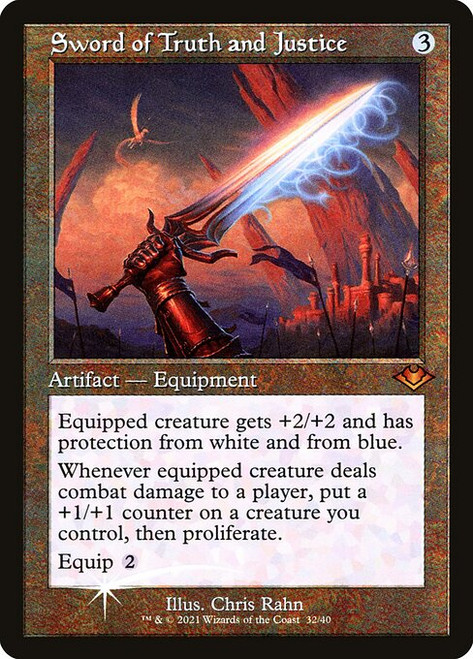 Sword of Truth and Justice (H1R) (Foil) (#32)