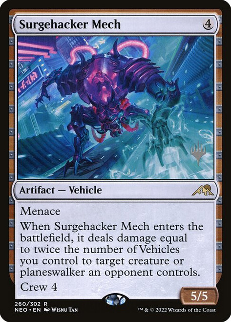 Surgehacker Mech (PNEO) (Foil) (#260p)