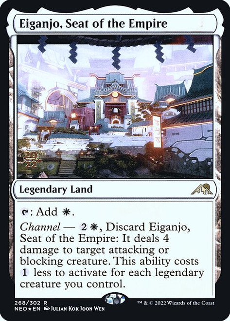 Eiganjo, Seat of the Empire (PNEO) (Foil) (#268s)