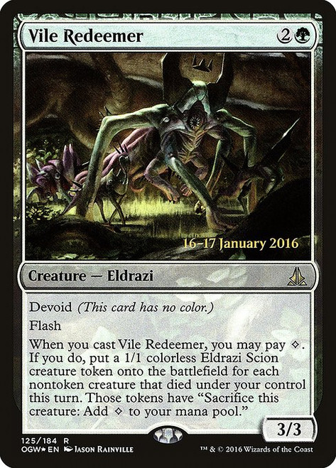 Vile Redeemer (POGW) (Foil) (#125s)