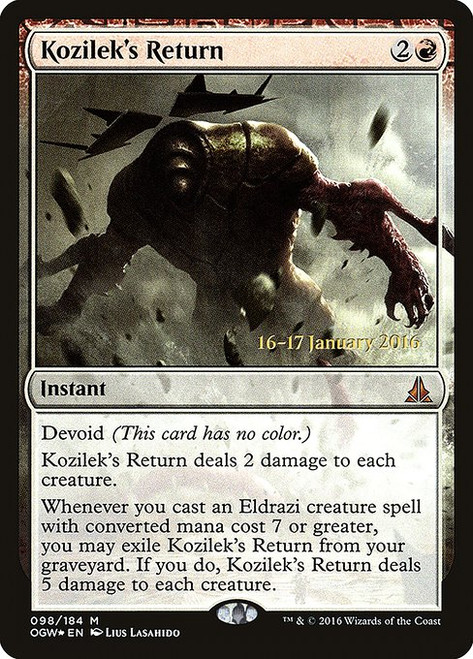 Kozilek's Return (POGW) (Foil) (#98s)