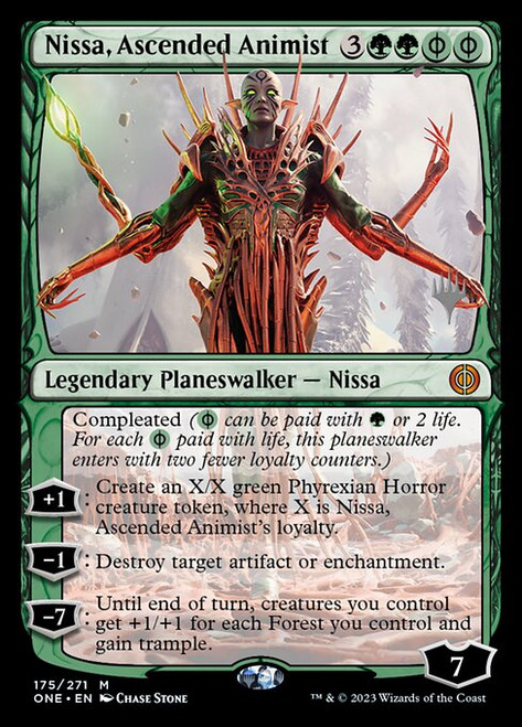 Nissa, Ascended Animist (PONE) (Foil) (#175p)