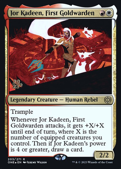 Jor Kadeen, First Goldwarden (PONE) (Foil) (#203s)