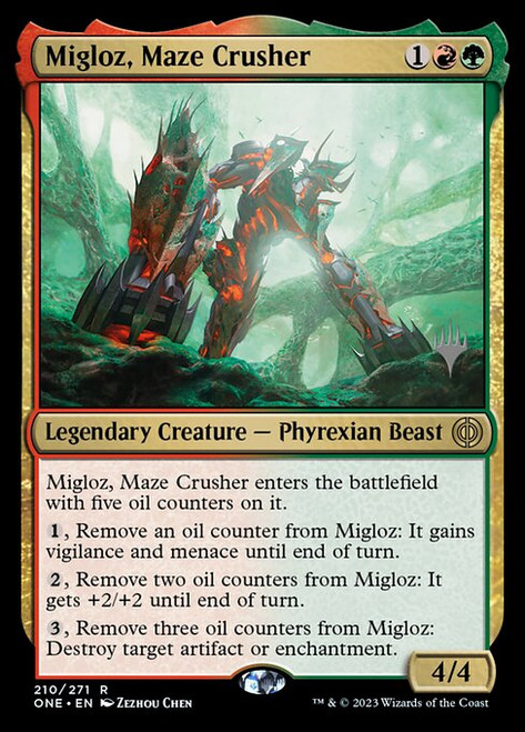Migloz, Maze Crusher (PONE) (Foil) (#210p)
