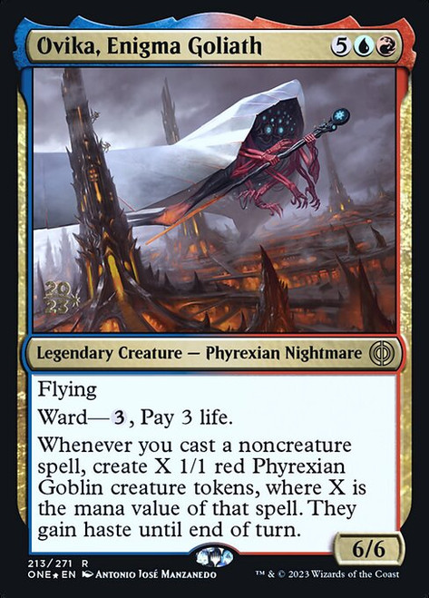 Ovika, Enigma Goliath (PONE) (Foil) (#213s)