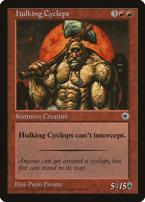 Hulking Cyclops (POR) (#134)