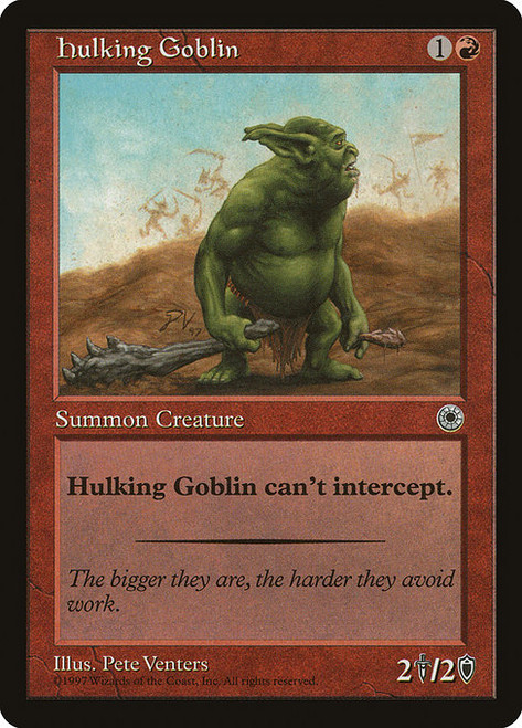 Hulking Goblin (POR) (#135)