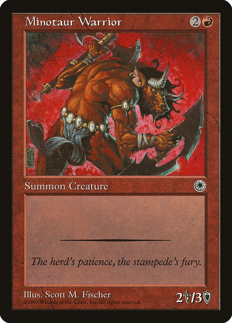 Minotaur Warrior (POR) (#140)