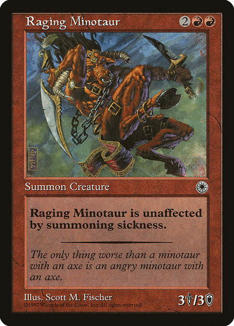 Raging Minotaur (POR) (#146)