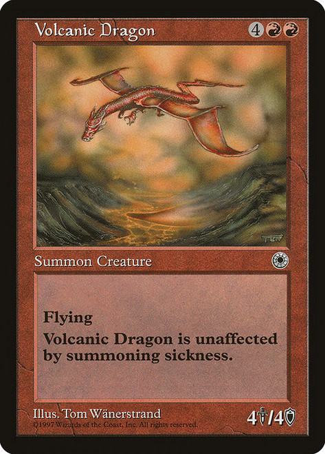Volcanic Dragon (POR) (#153)