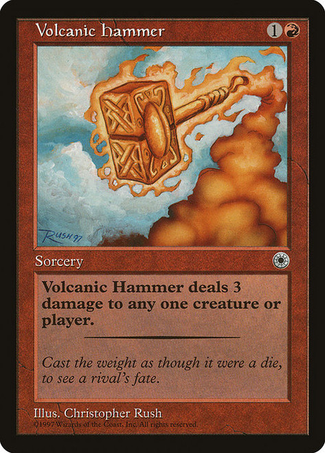 Volcanic Hammer (POR) (#154)