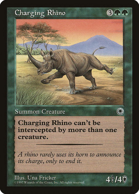 Charging Rhino (POR) (#161)
