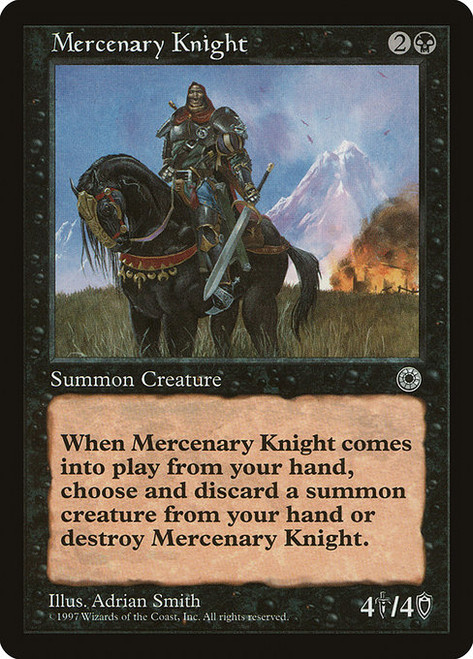 Mercenary Knight (POR) (#99)