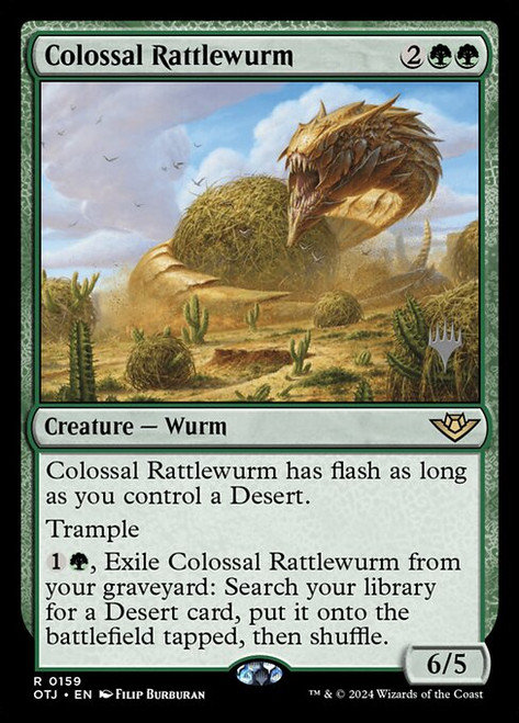 Colossal Rattlewurm (POTJ) (#159p)