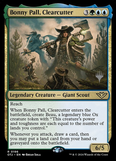 Bonny Pall, Clearcutter (POTJ) (#196p)