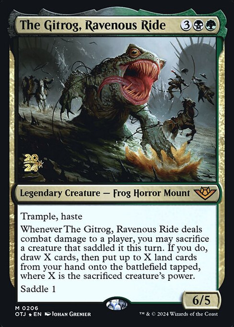 The Gitrog, Ravenous Ride (POTJ) (Foil) (#206s)