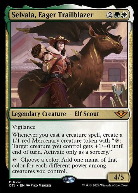Selvala, Eager Trailblazer (POTJ) (Foil) (#231p)
