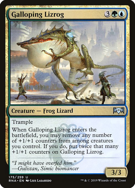 Galloping Lizrog (RNA) (#175)