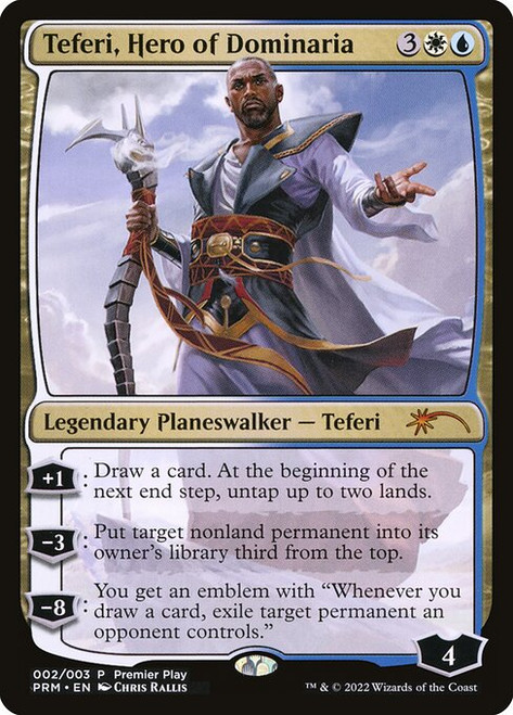 Teferi, Hero of Dominaria (PPRO) (Foil) (#2022-2)