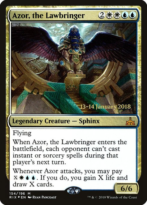 Azor, the Lawbringer (PRIX) (Foil) (#154s)