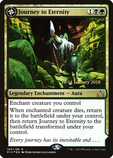 Journey to Eternity // Atzal, Cave of Eternity (PRIX) (Foil) (#160s)