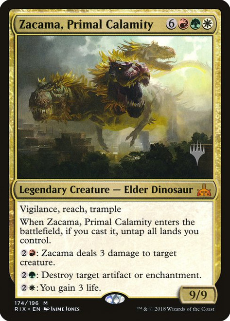 Zacama, Primal Calamity (PRIX) (Foil) (#174p)