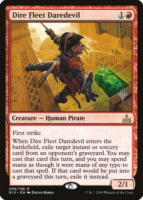 Dire Fleet Daredevil (PRIX) (Foil) (#99p)