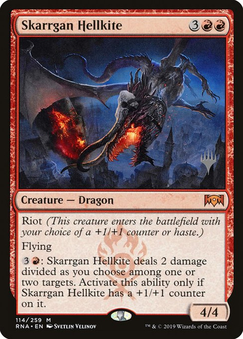 Skarrgan Hellkite (PRNA) (Foil) (#114p)