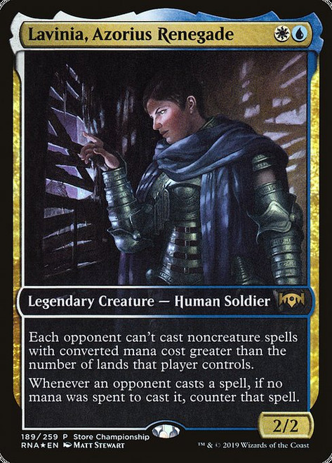Lavinia, Azorius Renegade (PRNA) (Foil) (Full Art) (#189)
