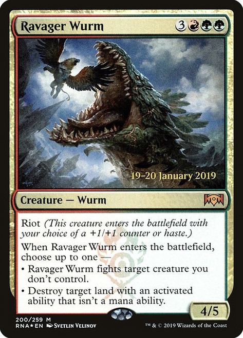 Ravager Wurm (PRNA) (Foil) (#200s)