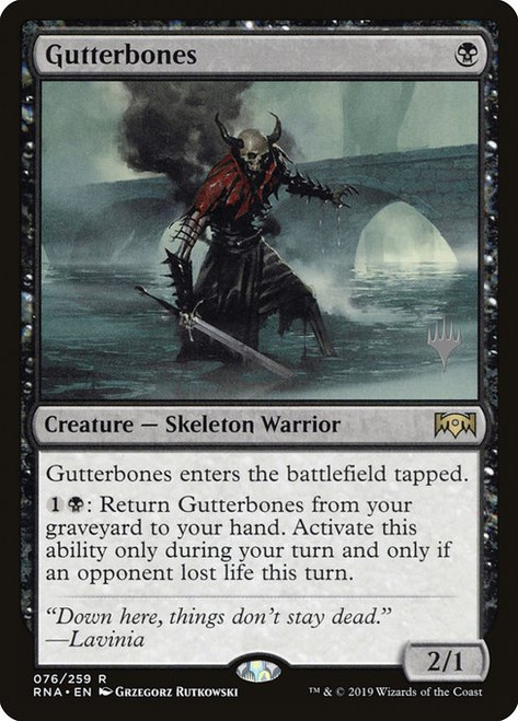 Gutterbones (PRNA) (Foil) (#76p)