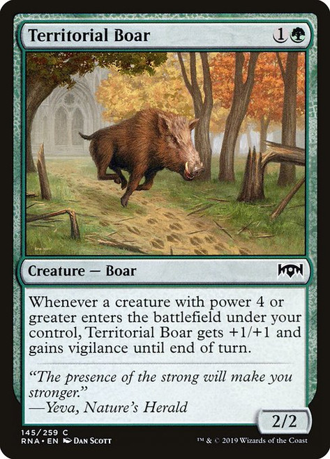Territorial Boar (RNA) (#145)