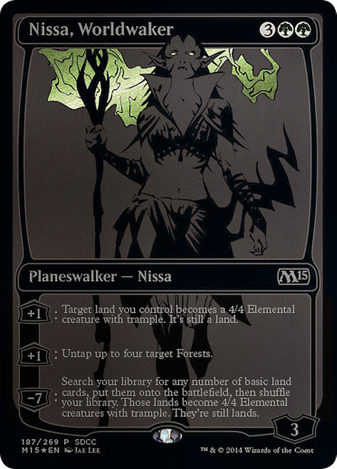 Nissa, Worldwaker (PS14) (Foil) (#187)
